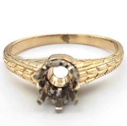 Yellow Gold Women's Mountings