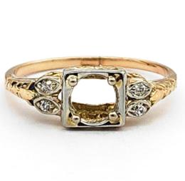 Yellow Gold Women's Mountings