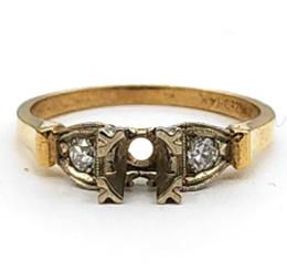 Yellow Gold Women's Mountings