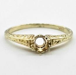 Yellow Gold Women's Mountings