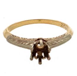 Yellow Gold Women's Mountings