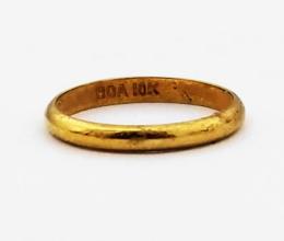 Yellow Gold Ring- Women's