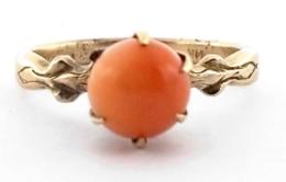 Yellow Gold Ring- Women's