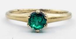 Yellow Gold Ring- Women's