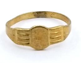 Yellow Gold Ring- Women's