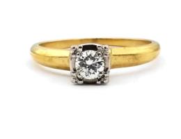 Yellow Gold Ring- Women's