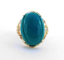 Yellow Gold Ring- Women's