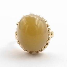 Yellow Gold Ring- Women's