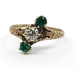 Yellow Gold Ring- Women's