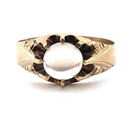 Yellow Gold Ring- Women's
