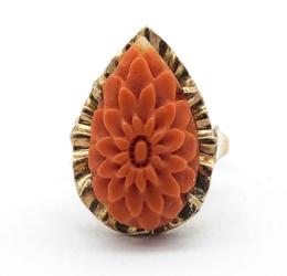Yellow Gold Ring- Women's