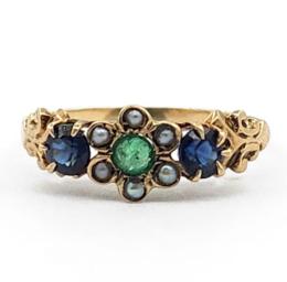 Yellow Gold Ring- Women's