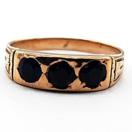 Yellow Gold Ring- Women's