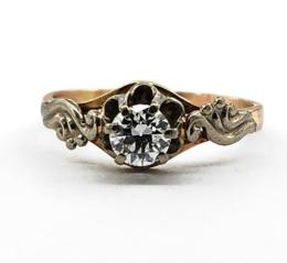 YELLOW GOLD RING- WOMEN'S MOUNTINGS
