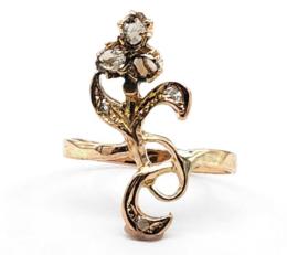 YELLOW GOLD RING- WOMEN'S MOUNTINGS