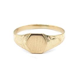 Yellow Gold Ring- Women's