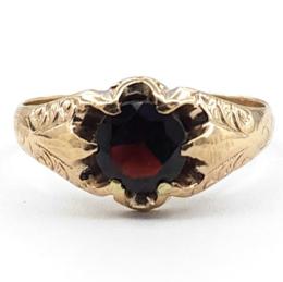 Yellow Gold Ring- Women's