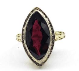 Yellow Gold Ring- Women's