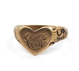 Yellow Gold Ring- Women's