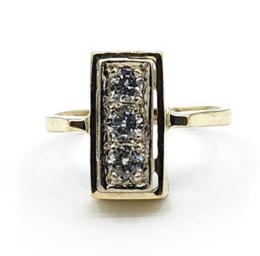 Yellow Gold Ring- Women's