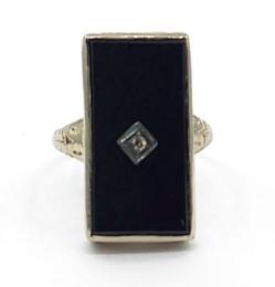 Yellow Gold Ring- Women's