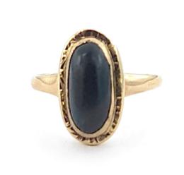Yellow Gold Ring- Women's