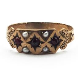 Yellow Gold Ring- Women's