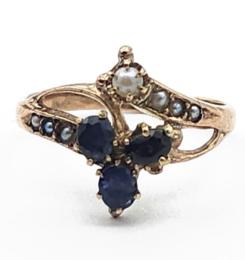 Yellow Gold Ring- Women's