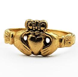Yellow Gold Ring- Women's