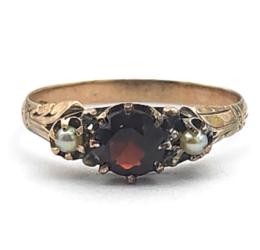 Yellow Gold Ring- Women's