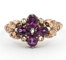 Yellow Gold Ring- Women's