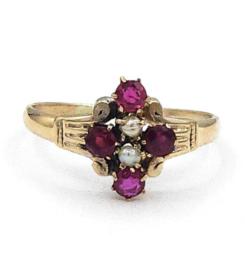 Yellow Gold Ring- Women's