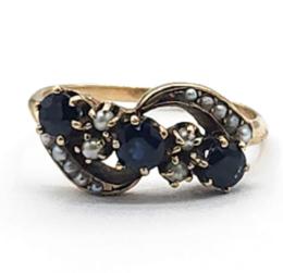 Yellow Gold Ring- Women's