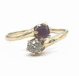 Yellow Gold Ring- Women's
