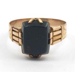 Yellow Gold Ring- Women's