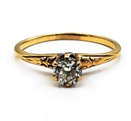 YELLOW GOLD RING- WOMEN'S MOUNTINGS