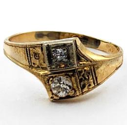 YELLOW GOLD RING- WOMEN'S MOUNTINGS
