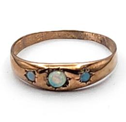 Yellow Gold Ring- Women's