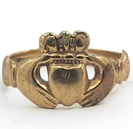 Yellow Gold Ring- Women's