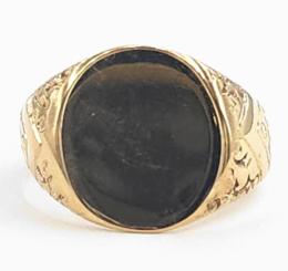 Yellow Gold Ring- Women's