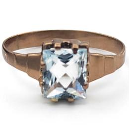 Yellow Gold Ring- Women's