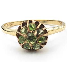 Yellow Gold Ring- Women's