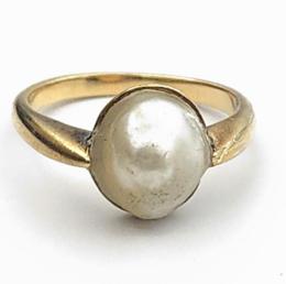 Yellow Gold Ring- Women's