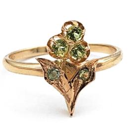 Yellow Gold Ring- Women's
