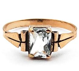 Yellow Gold Ring- Women's