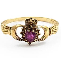 Yellow Gold Ring- Women's
