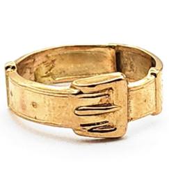Yellow Gold Ring- Women's