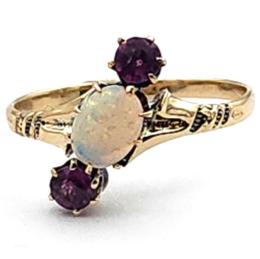 Yellow Gold Ring- Women's