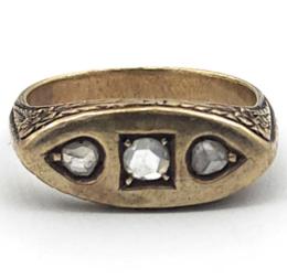 Yellow Gold Ring- Women's