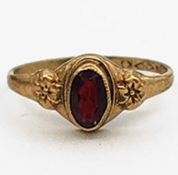 Yellow Gold Ring- Women's